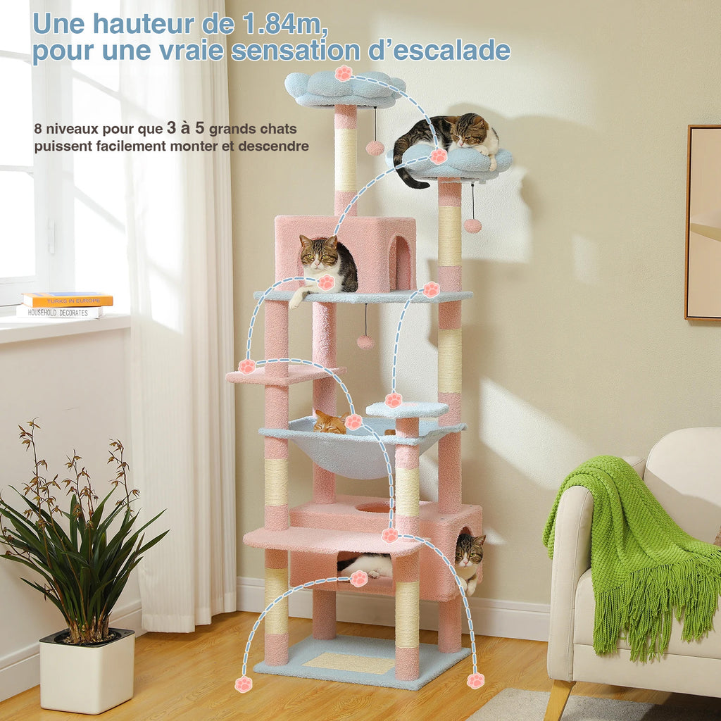 Arbre à chat Atlas 184 cm